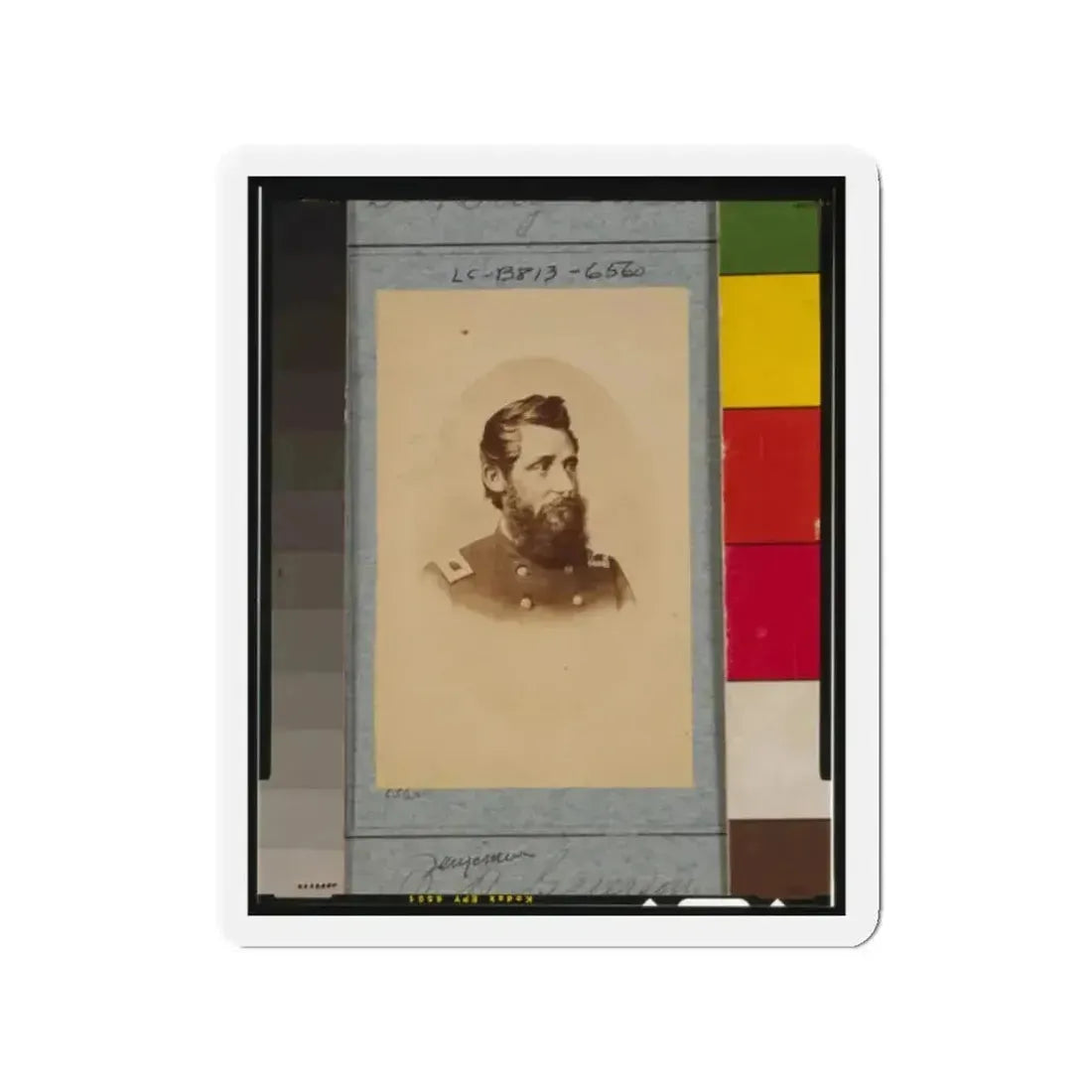 Benjamin H. Grierson, Maj. General (U.S. Civil War) Refrigerator Magnet - The Sticker Space