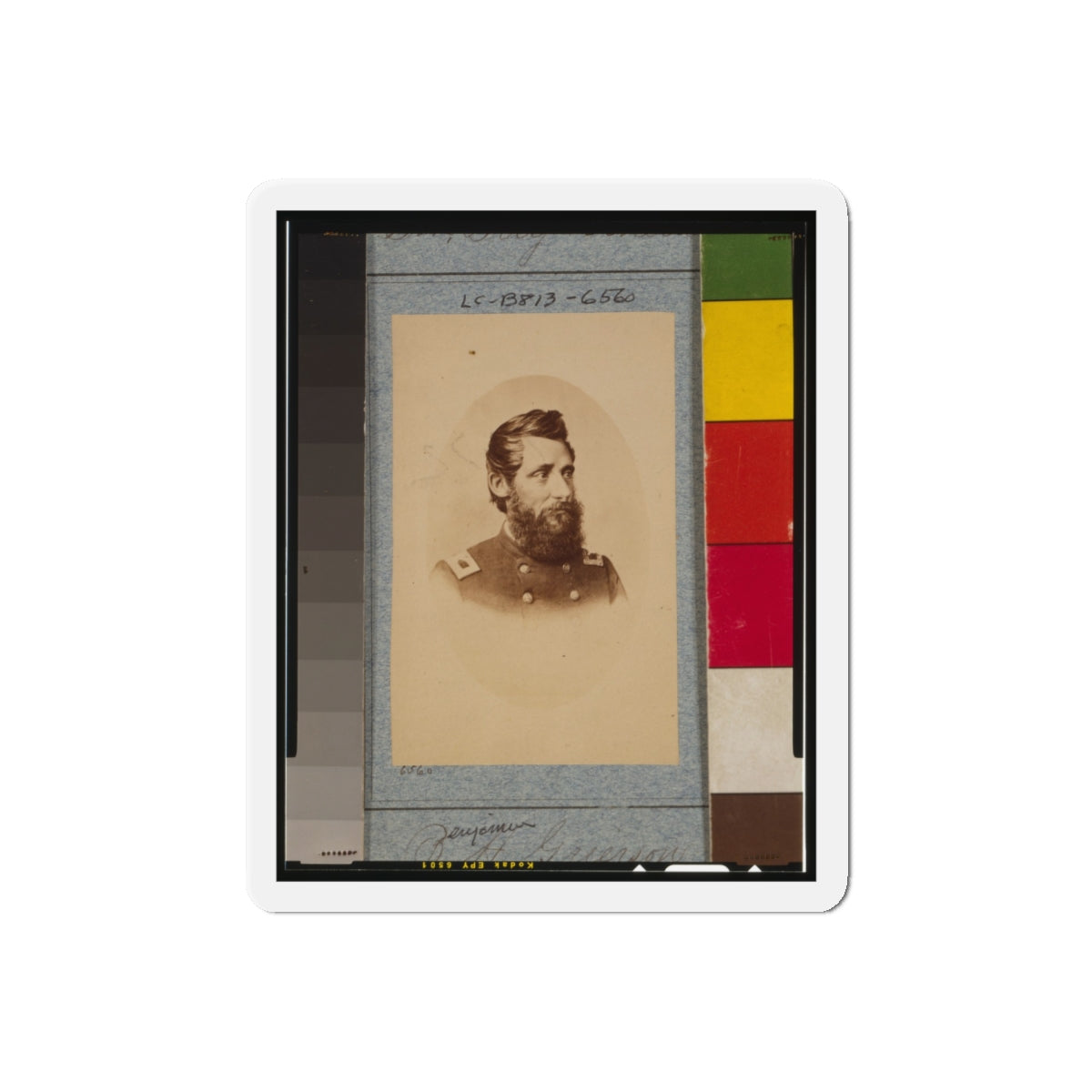 Benjamin H. Grierson, Maj. General (U.S. Civil War) Refrigerator Magnet-6 Inch-The Sticker Space