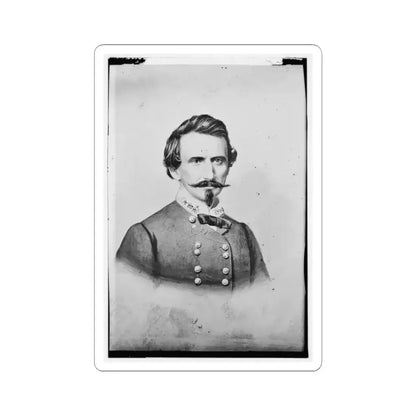 Benjamin Mcculloch, C.S.A. (U.S. Civil War) STICKER Vinyl Kiss-Cut Decal 6 Inch White - The Sticker Space