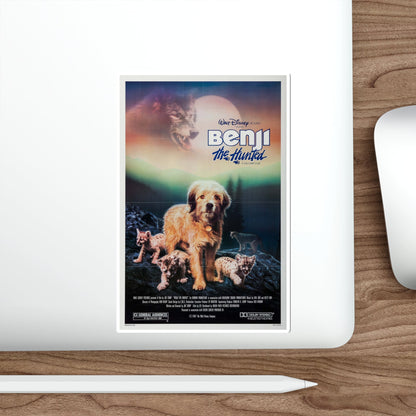 Benji the Hunted 1987 Movie Poster STICKER Vinyl Die-Cut Decal-The Sticker Space