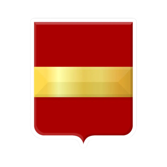 Bennebroek heerlijkheidswapen (Netherlands) (Coat of Arms) STICKER Vinyl Kiss-Cut Decal 2 Inch White - The Sticker Space