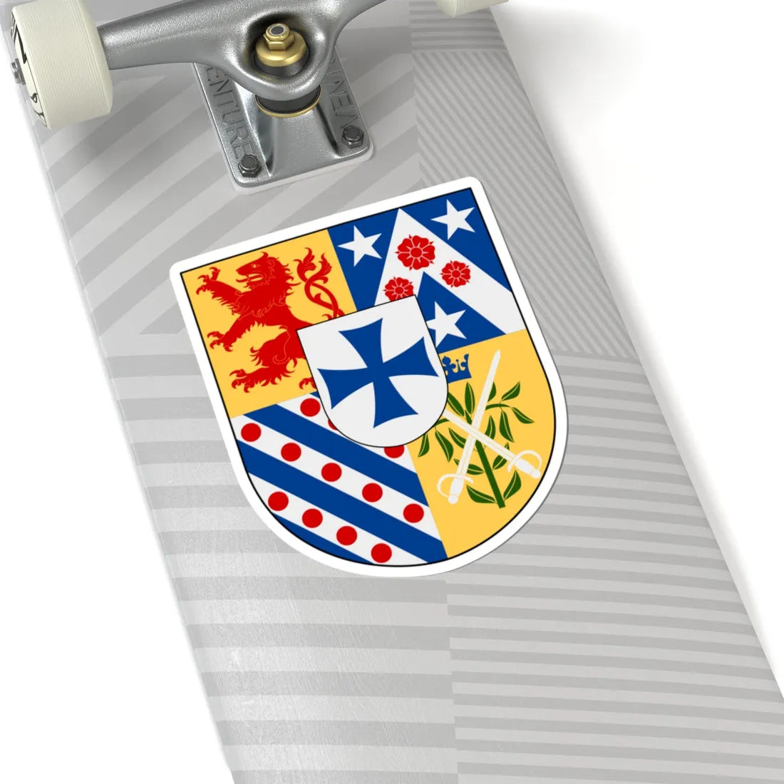 Bennet friherre vapen (Sweden) (Coat of Arms) STICKER Vinyl Kiss-Cut Decal - The Sticker Space