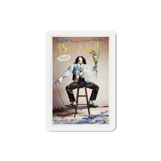 Benny & Joon 1993 Movie Poster Die-Cut Magnet-3" x 3"-The Sticker Space