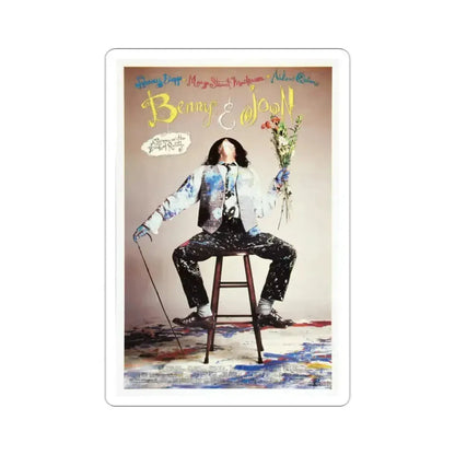 Benny & Joon 1993 Movie Poster STICKER Vinyl Die-Cut Decal 2 Inch - The Sticker Space