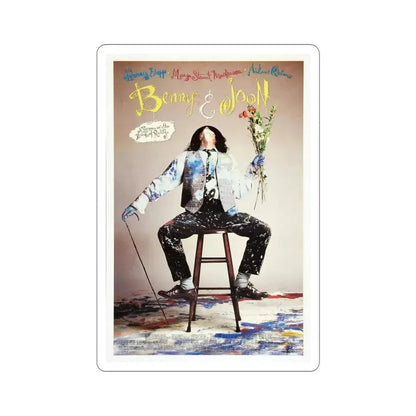 Benny & Joon 1993 Movie Poster STICKER Vinyl Die-Cut Decal - The Sticker Space