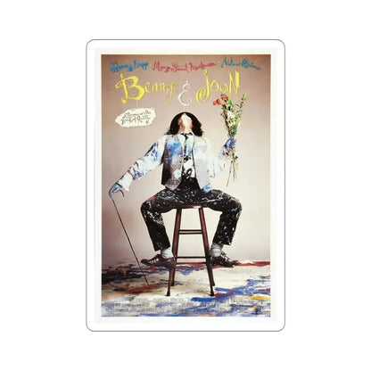 Benny & Joon 1993 Movie Poster STICKER Vinyl Die-Cut Decal - The Sticker Space