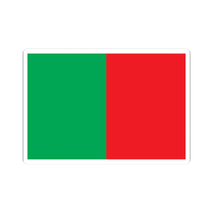 Berdychivsky Flag 2008 (Ukraine) STICKER Vinyl Kiss-Cut Decal 2 Inch White - The Sticker Space