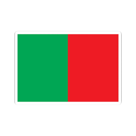 Berdychivsky Flag 2008 (Ukraine) STICKER Vinyl Kiss-Cut Decal 2 Inch White - The Sticker Space