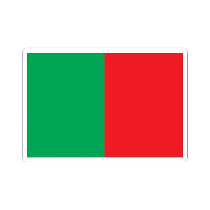 Berdychivsky Flag 2008 (Ukraine) STICKER Vinyl Kiss-Cut Decal 4 Inch White - The Sticker Space