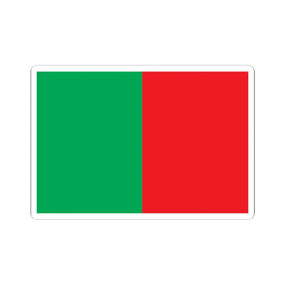 Berdychivsky Flag 2008 (Ukraine) STICKER Vinyl Kiss-Cut Decal 6 Inch White - The Sticker Space