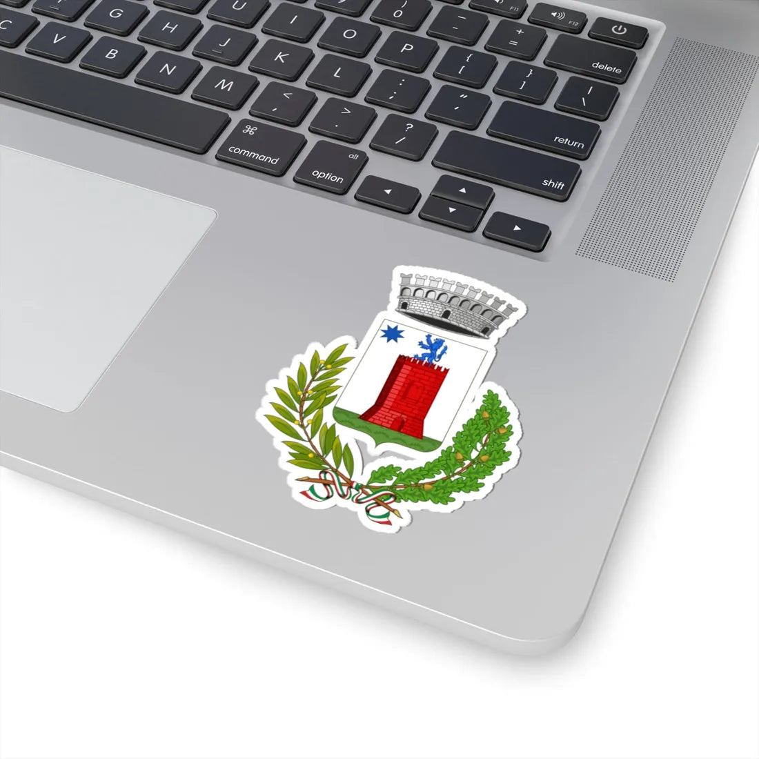 Bereguardo-Stemma (Italy) (Coat of Arms) STICKER Vinyl Kiss-Cut Decal - The Sticker Space