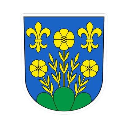 Berg SG-blazon (Switzerland) (Coat of Arms) STICKER Vinyl Kiss-Cut Decal 2 Inch White - The Sticker Space