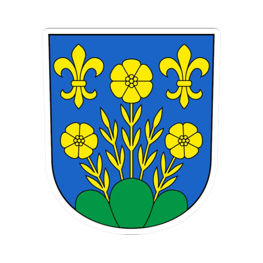 Berg SG-blazon (Switzerland) (Coat of Arms) STICKER Vinyl Kiss-Cut Decal 2 Inch White - The Sticker Space