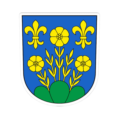 Berg SG-blazon (Switzerland) (Coat of Arms) STICKER Vinyl Kiss-Cut Decal 3 Inch White - The Sticker Space