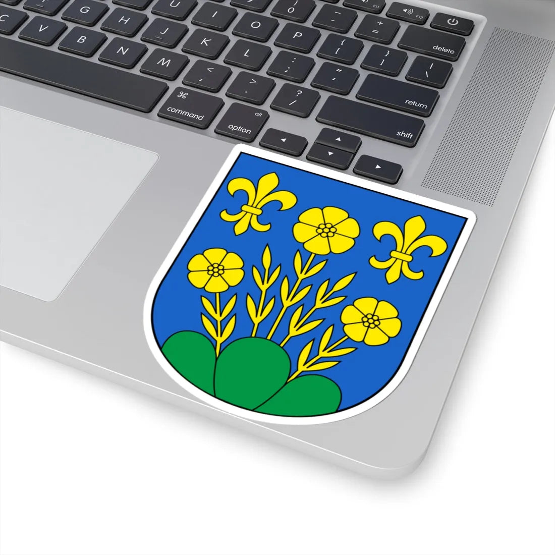 Berg SG-blazon (Switzerland) (Coat of Arms) STICKER Vinyl Kiss-Cut Decal - The Sticker Space