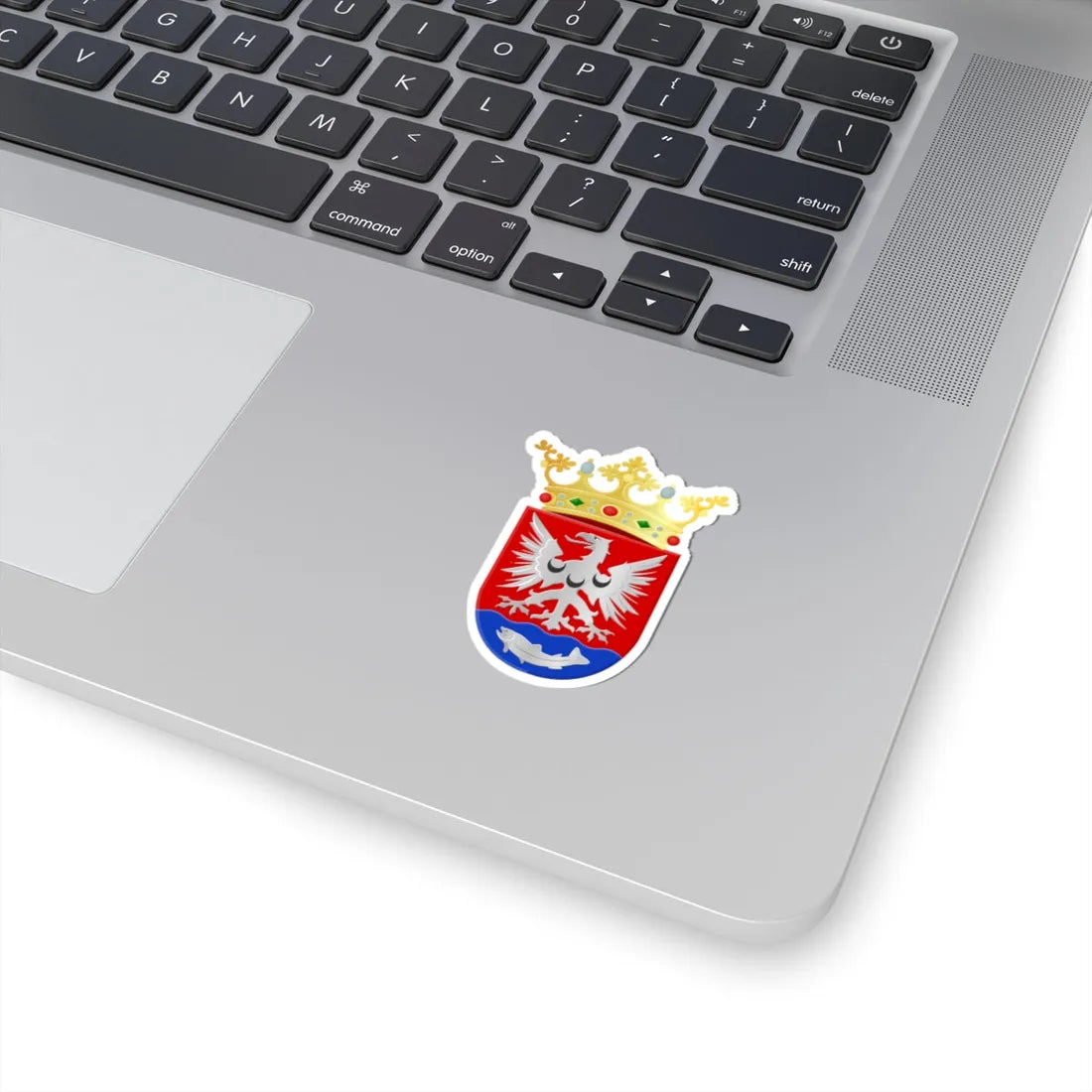 Bergambacht wapen 1985 (Netherlands) (Coat of Arms) STICKER Vinyl Kiss-Cut Decal - The Sticker Space