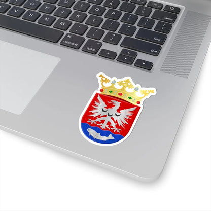 Bergambacht wapen 1985 (Netherlands) (Coat of Arms) STICKER Vinyl Kiss-Cut Decal - The Sticker Space