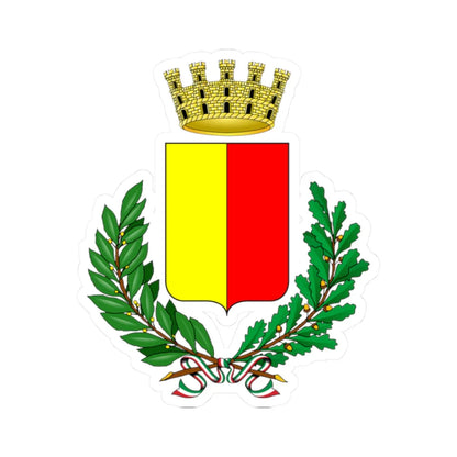 Bergamo-Stemma (Italy) (Coat of Arms) STICKER Vinyl Kiss-Cut Decal 2 Inch White - The Sticker Space