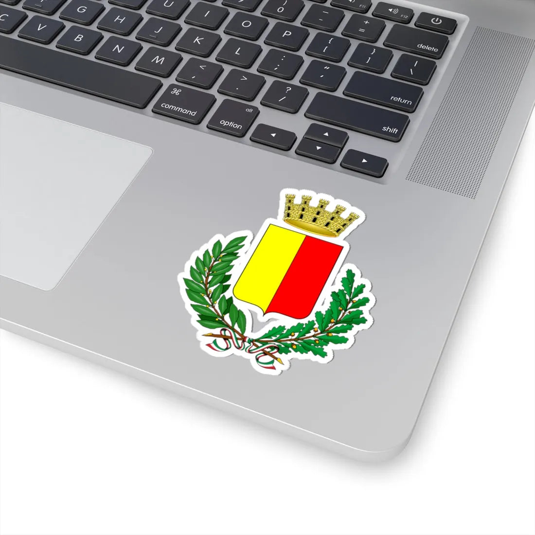 Bergamo-Stemma (Italy) (Coat of Arms) STICKER Vinyl Kiss-Cut Decal - The Sticker Space