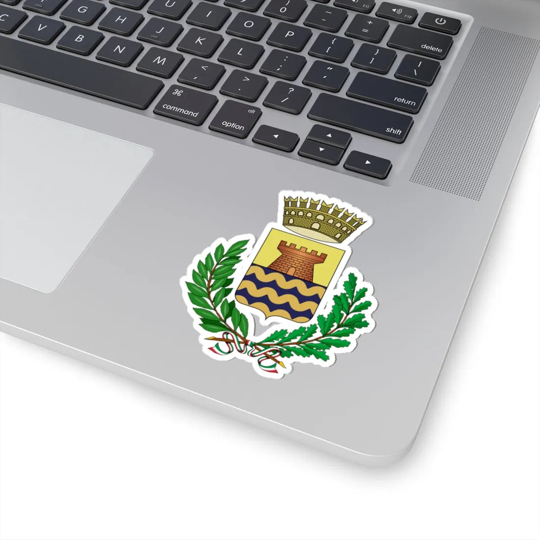 Bergeggi-Stemma (Italy) (Coat of Arms) STICKER Vinyl Kiss-Cut Decal - The Sticker Space