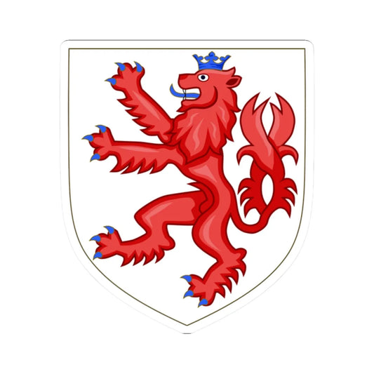 Bergischer Löwe (Denmark) (Coat of Arms) STICKER Vinyl Kiss-Cut Decal 2 Inch White - The Sticker Space