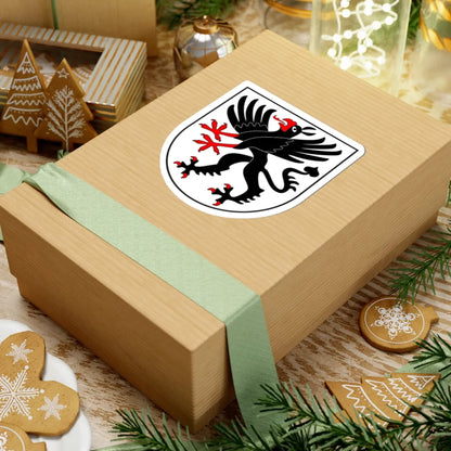 Bergün Kreis wappen (Switzerland) (Coat of Arms) STICKER Vinyl Kiss-Cut Decal - The Sticker Space