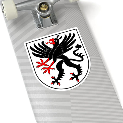 Bergün Kreis wappen (Switzerland) (Coat of Arms) STICKER Vinyl Kiss-Cut Decal - The Sticker Space