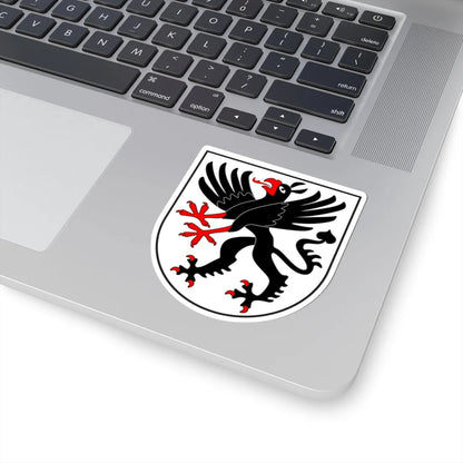 Bergün Kreis wappen (Switzerland) (Coat of Arms) STICKER Vinyl Kiss-Cut Decal - The Sticker Space