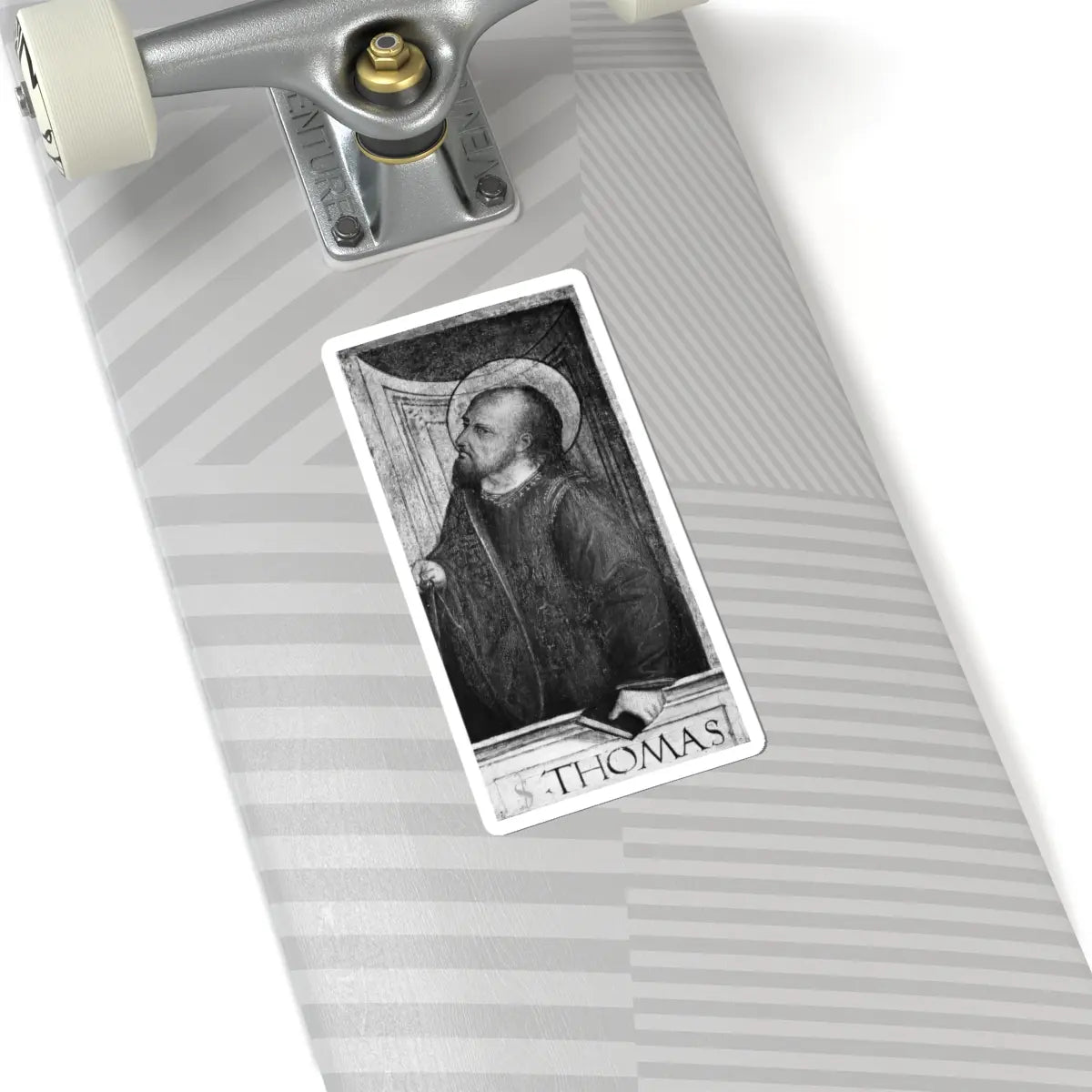 SKU:TSS-STICK-BRGMBR-6X6-4 Sizes:6" × 6" Types:White