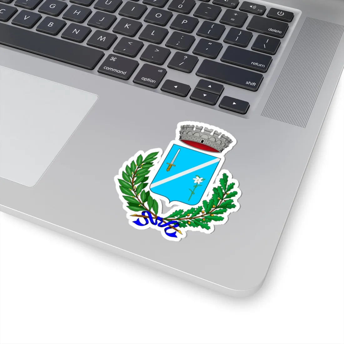 Bergolo-Stemma (Italy) (Coat of Arms) STICKER Vinyl Kiss-Cut Decal - The Sticker Space