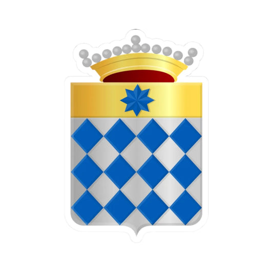 Berkel en Rodenrijs wapen 1816 (Netherlands) (Coat of Arms) STICKER Vinyl Kiss-Cut Decal 2 Inch White - The Sticker Space