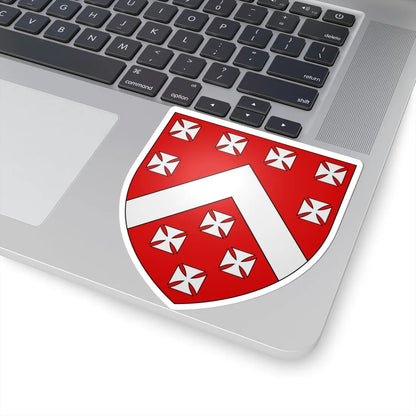 Berkeley arms (England) (Coat of Arms) STICKER Vinyl Kiss-Cut Decal - The Sticker Space