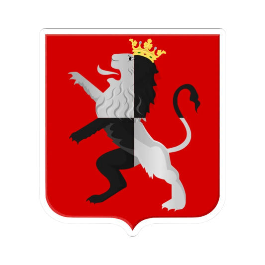 Berkenrode wapen (Netherlands) (Coat of Arms) STICKER Vinyl Kiss-Cut Decal 2 Inch White - The Sticker Space