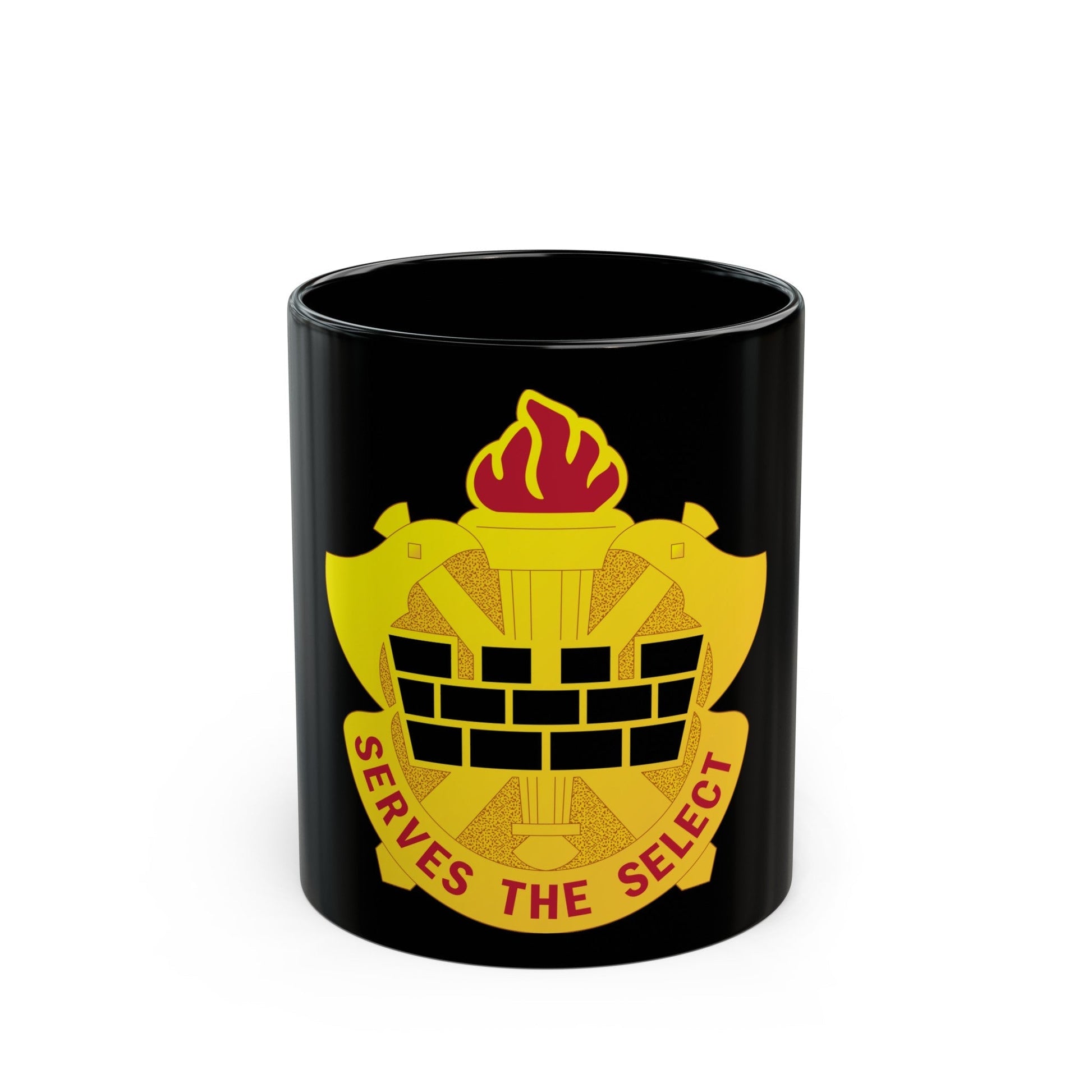 Berlin Brigade (U.S. Army) Black Coffee Mug-11oz-The Sticker Space