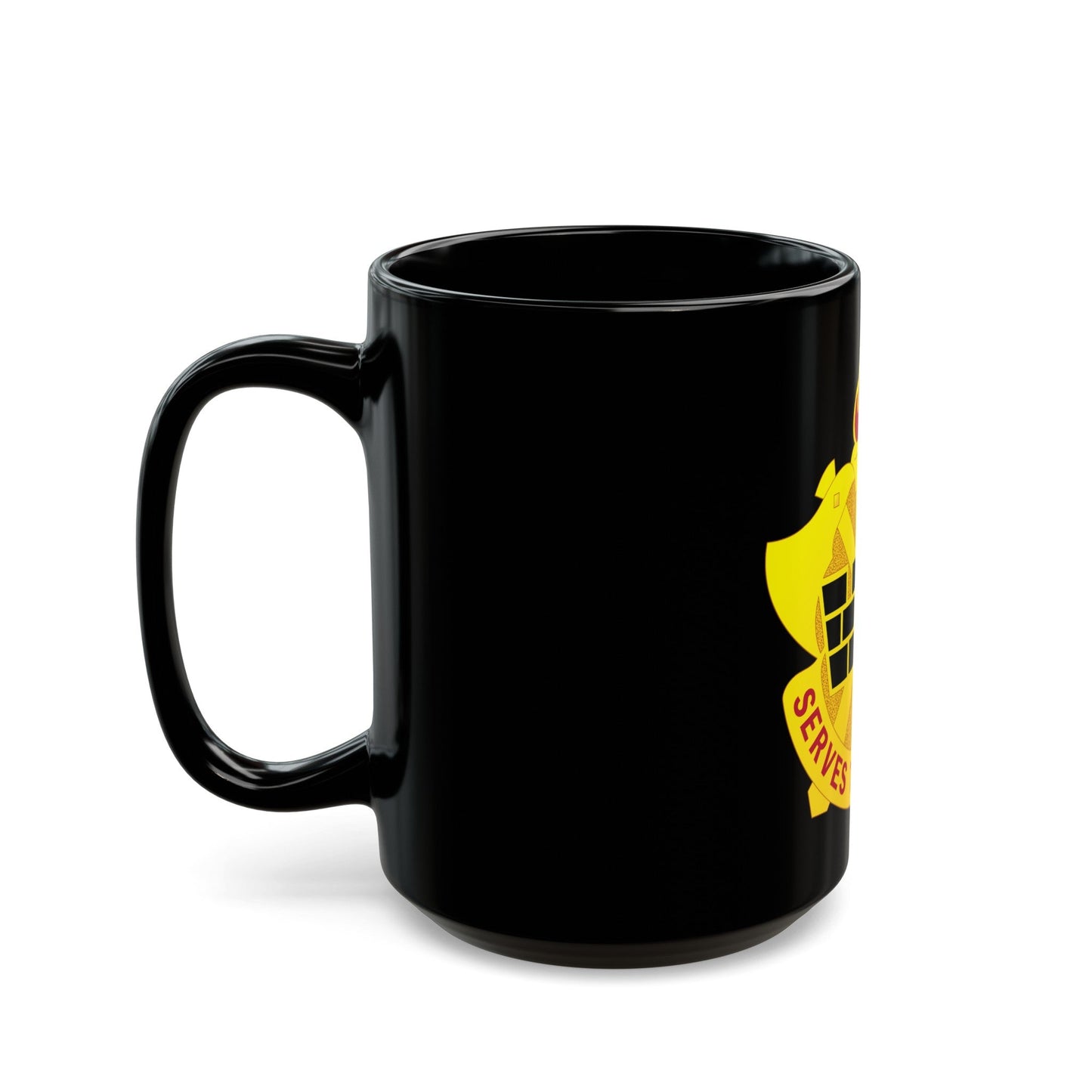 Berlin Brigade (U.S. Army) Black Coffee Mug-The Sticker Space