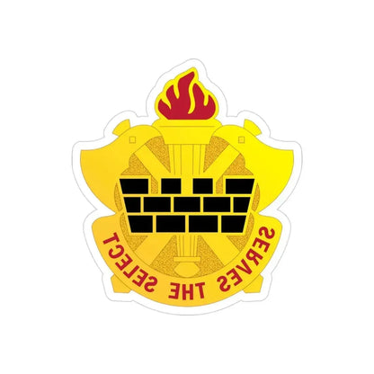 Berlin Brigade (U.S. Army) REVERSE PRINT Transparent Die-Cut STICKER - The Sticker Space