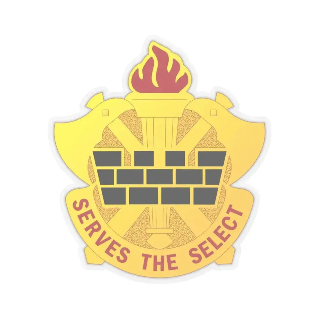 Berlin Brigade (U.S. Army) STICKER Vinyl Kiss-Cut Decal 4 Inch Transparent - The Sticker Space