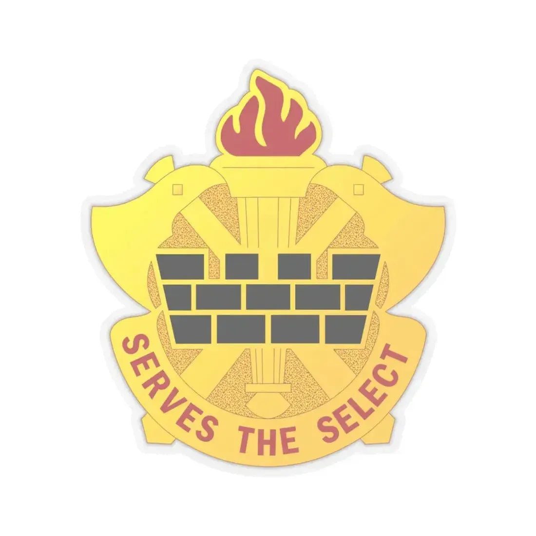 Berlin Brigade (U.S. Army) STICKER Vinyl Kiss-Cut Decal 6 Inch Transparent - The Sticker Space