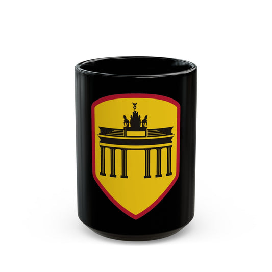 Berlin Command (U.S. Army) Black Coffee Mug-15oz-The Sticker Space