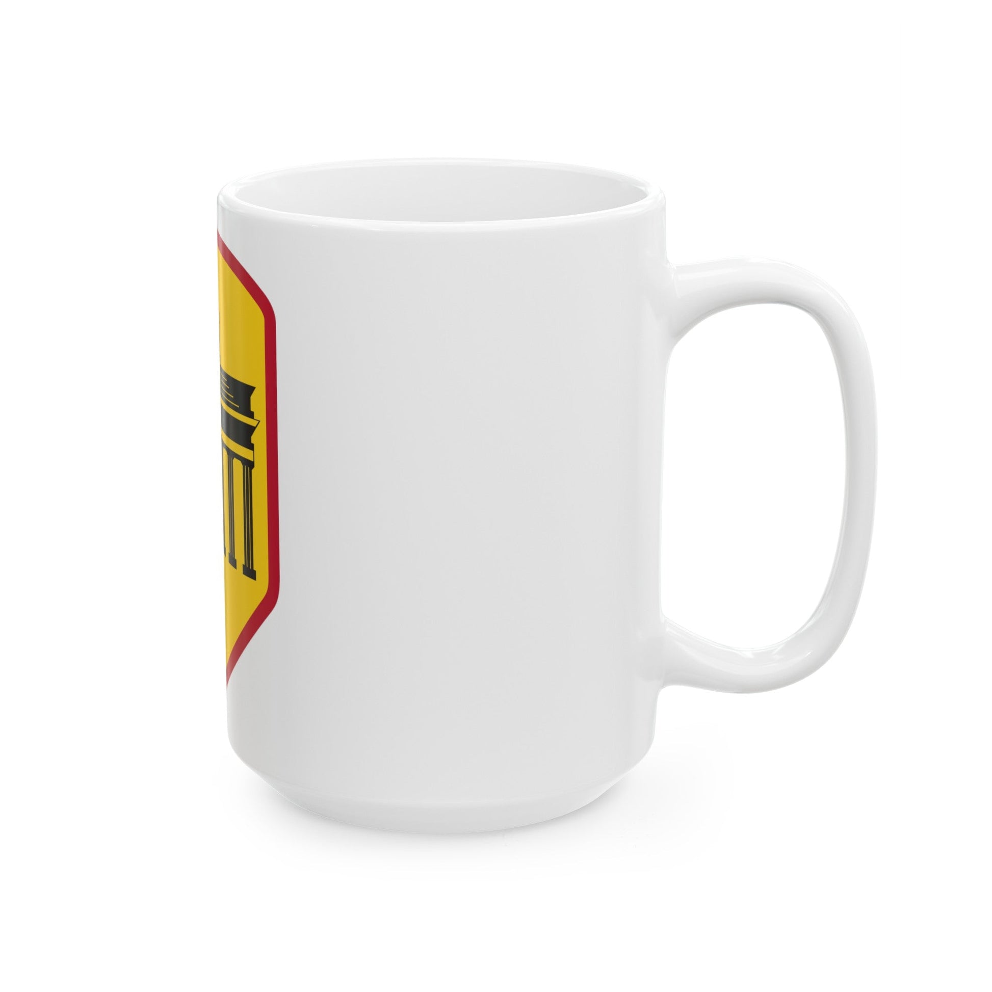 Berlin Command (U.S. Army) White Coffee Mug-The Sticker Space