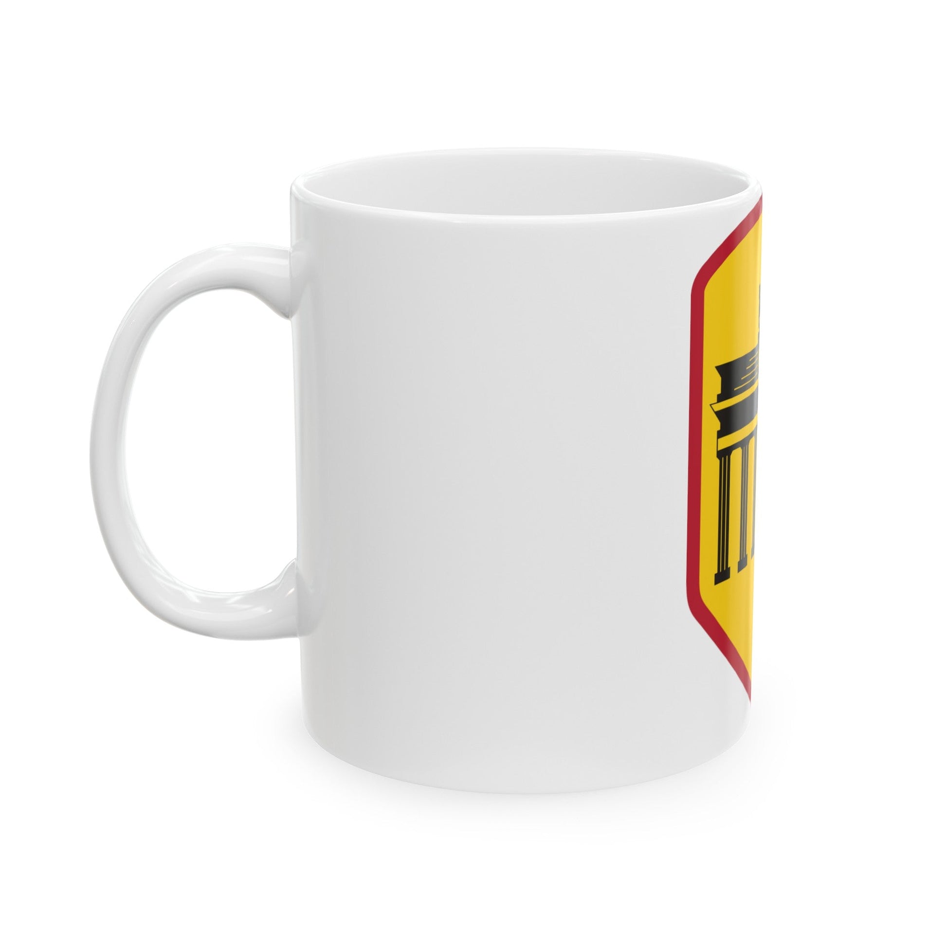 Berlin Command (U.S. Army) White Coffee Mug-The Sticker Space