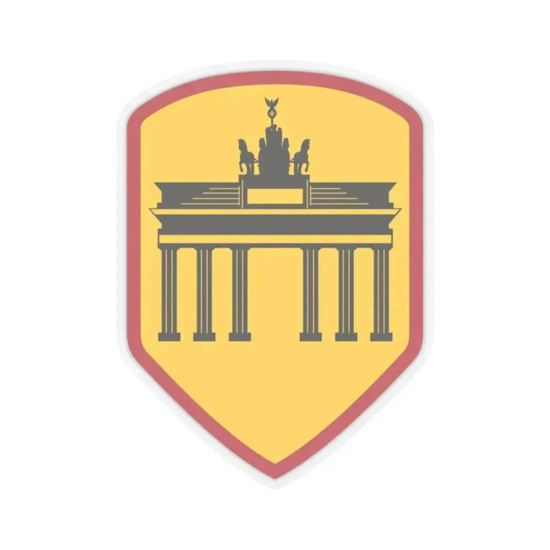 Berlin Command (U.S. Army) STICKER Vinyl Kiss-Cut Decal 2 Inch Transparent - The Sticker Space