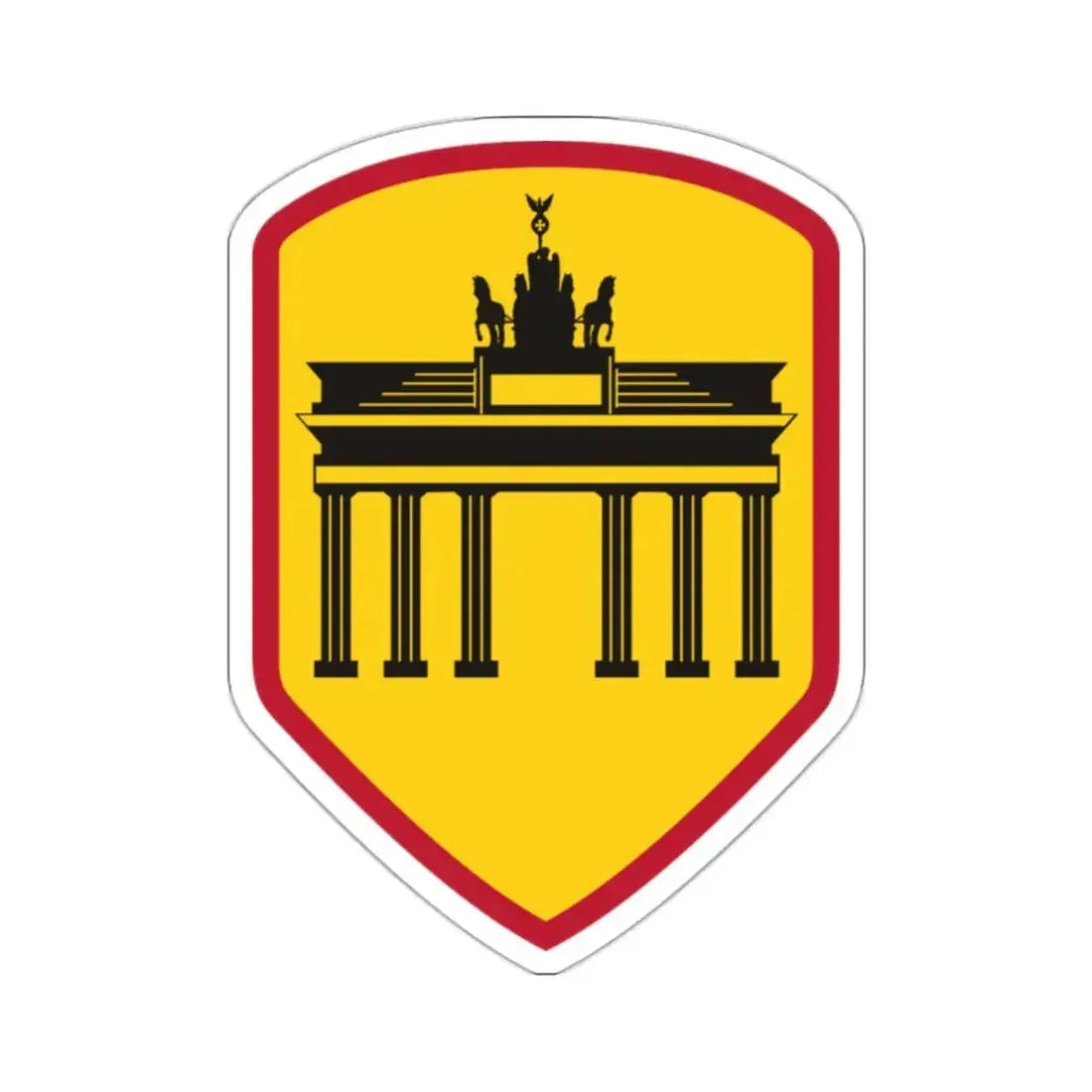 Berlin Command (U.S. Army) STICKER Vinyl Kiss-Cut Decal 2 Inch White - The Sticker Space