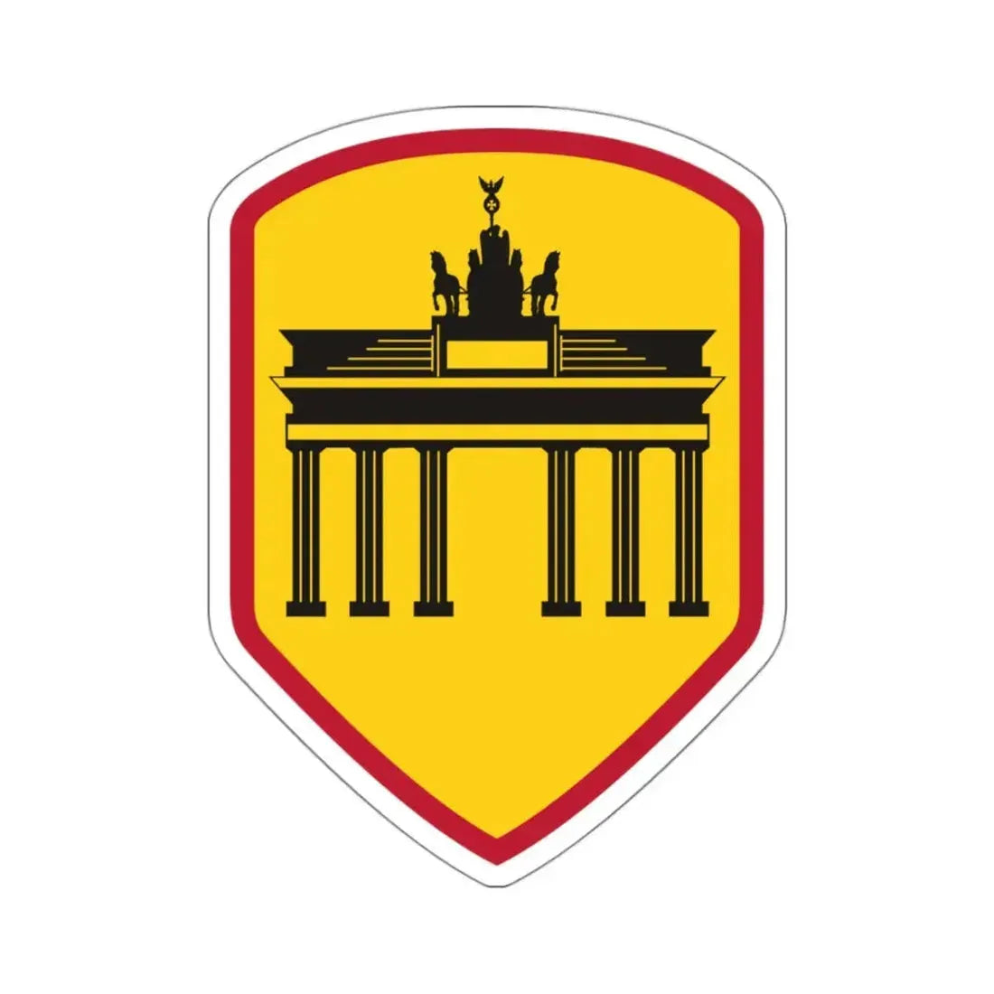 Berlin Command (U.S. Army) STICKER Vinyl Kiss-Cut Decal 3 Inch White - The Sticker Space