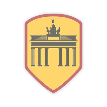 Berlin Command (U.S. Army) STICKER Vinyl Kiss-Cut Decal 4 Inch Transparent - The Sticker Space