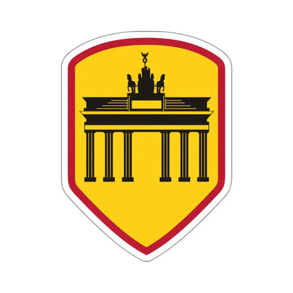 Berlin Command (U.S. Army) STICKER Vinyl Kiss-Cut Decal 4 Inch White - The Sticker Space