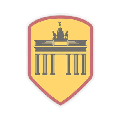 Berlin Command (U.S. Army) STICKER Vinyl Kiss-Cut Decal 6 Inch Transparent - The Sticker Space