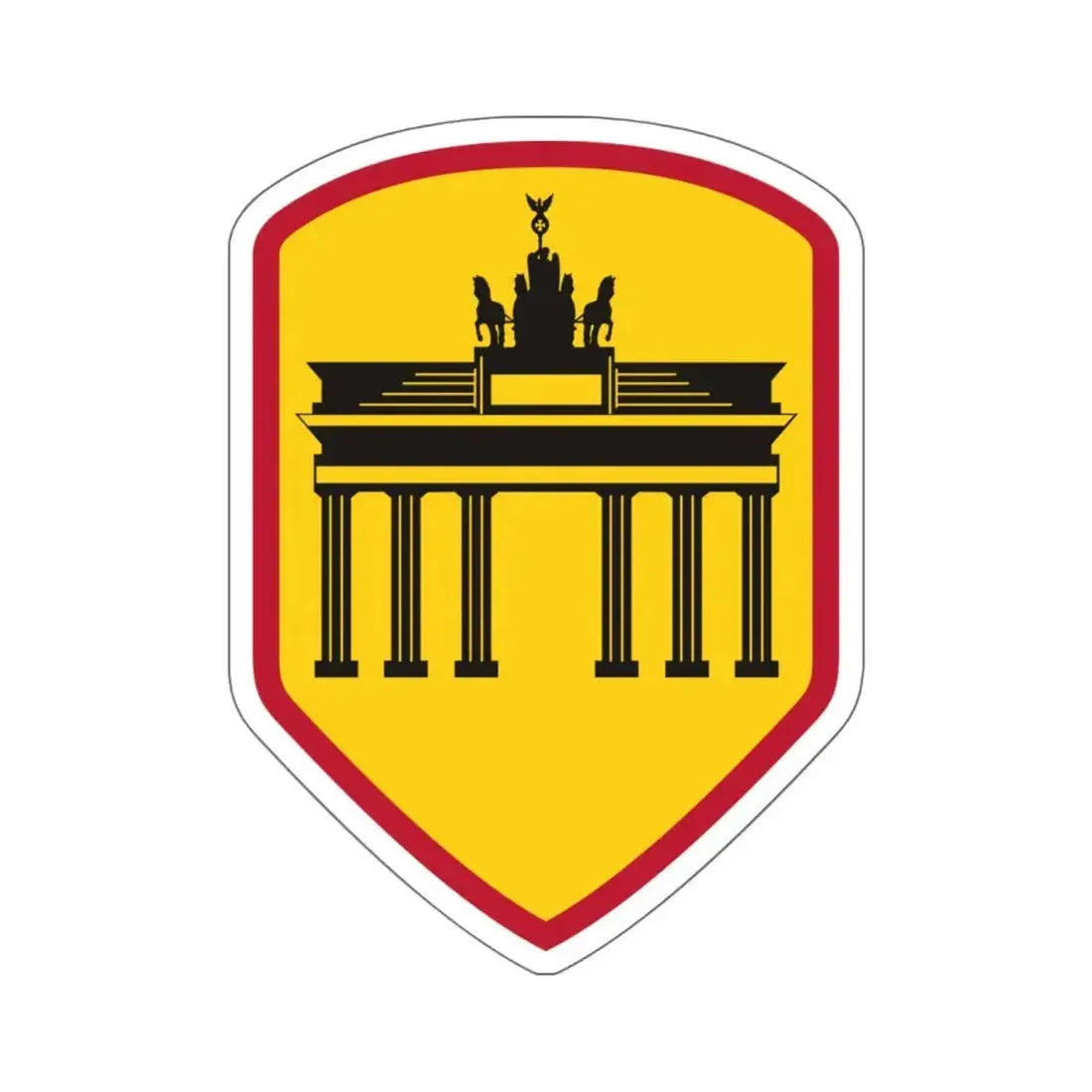 Berlin Command (U.S. Army) STICKER Vinyl Kiss-Cut Decal 6 Inch White - The Sticker Space