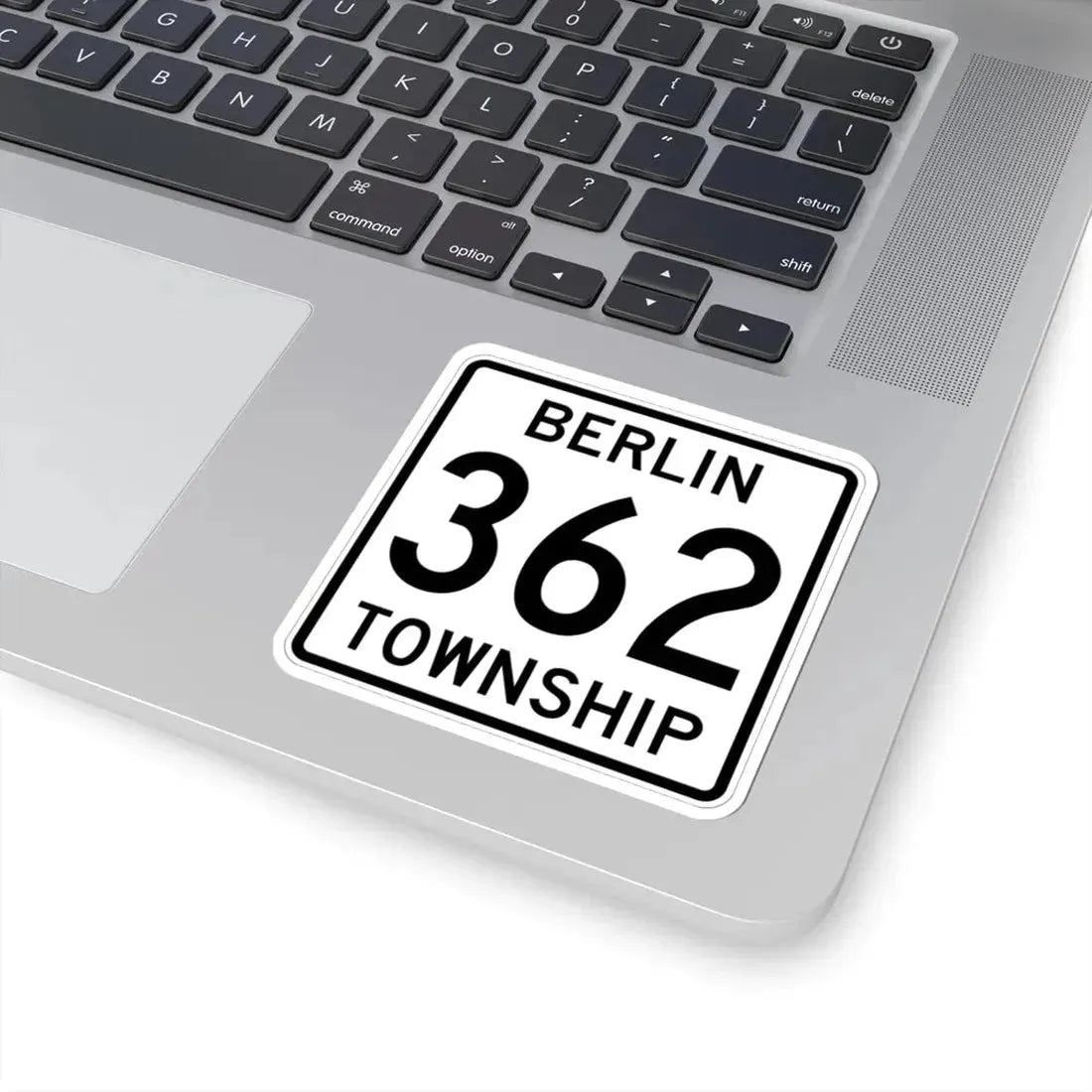 Berlin Township Route 362 Holmes County Ohio (Ohio) (Road Sign) STICKER Vinyl Kiss-Cut Decal - The Sticker Space