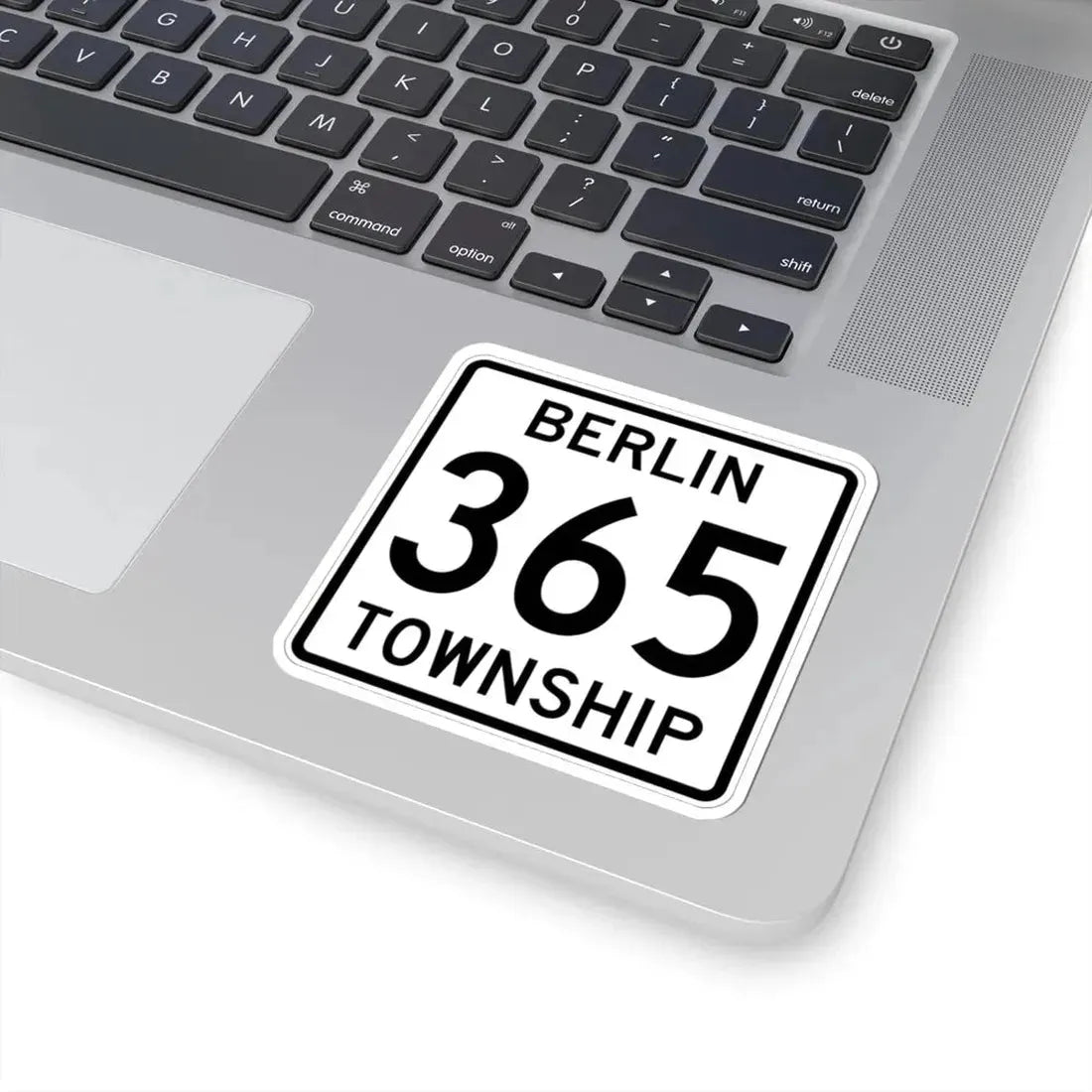 Berlin Township Route 365 Holmes County Ohio (Ohio) (Road Sign) STICKER Vinyl Kiss-Cut Decal - The Sticker Space